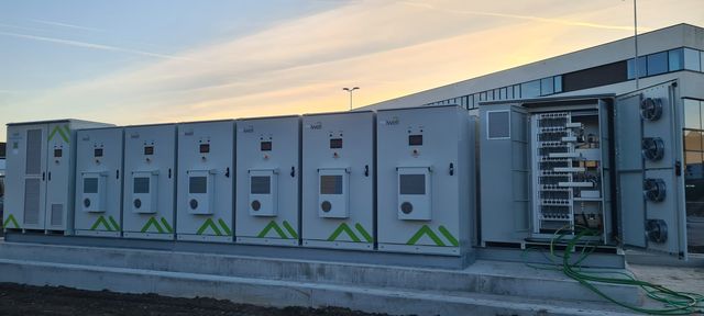Aansluiting van een energieopslagsysteem